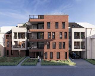 Ontdek dit prachtig nieuwbouwproject "STATIO 54" in het hart van Mol!Op een toplocatie aan het begin van het commerciële centrum, Statiestraat 54,...