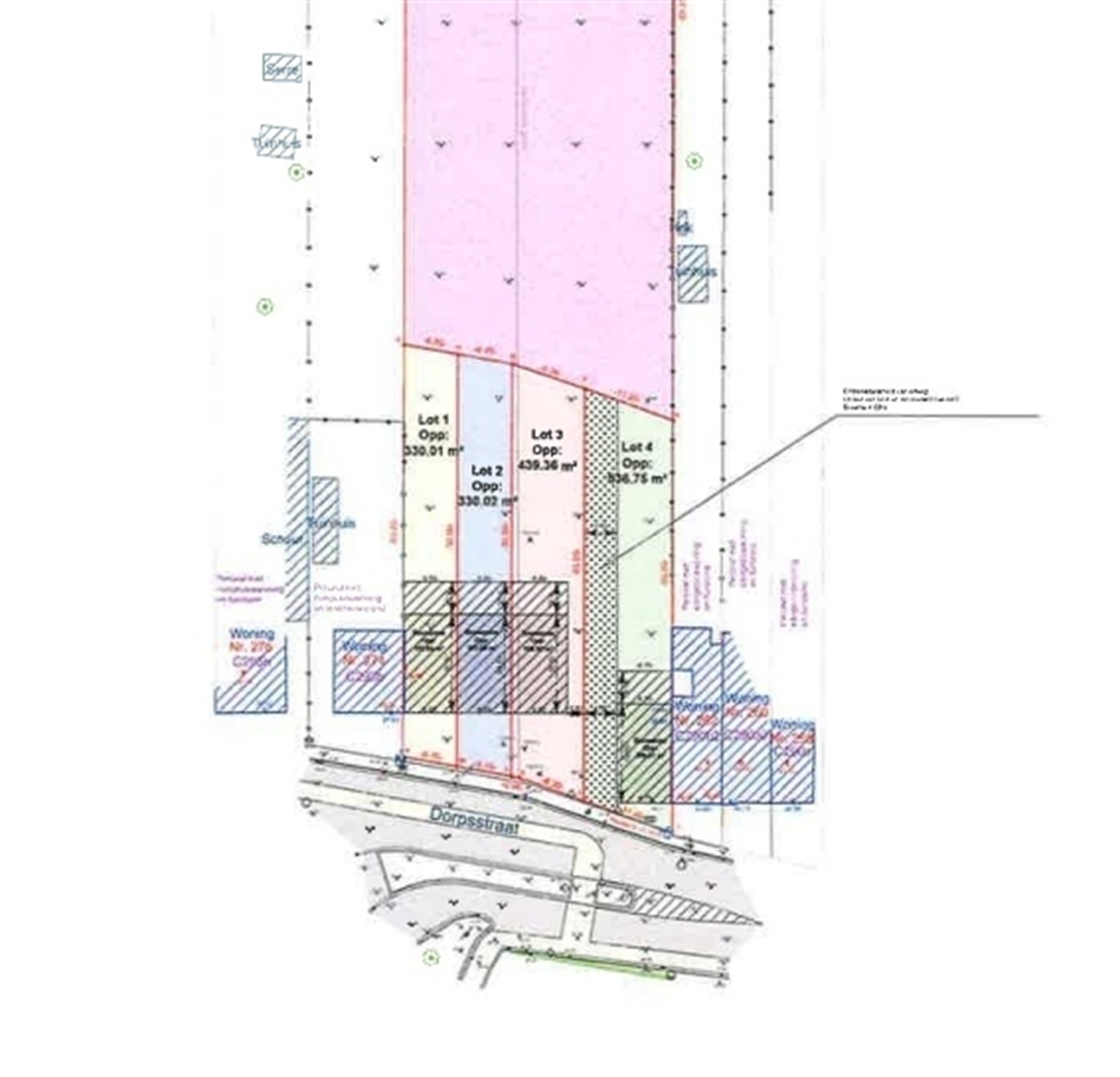 Bouwgrond voor halfopen bebouwing (lot 4) - 536 m² - foto 2