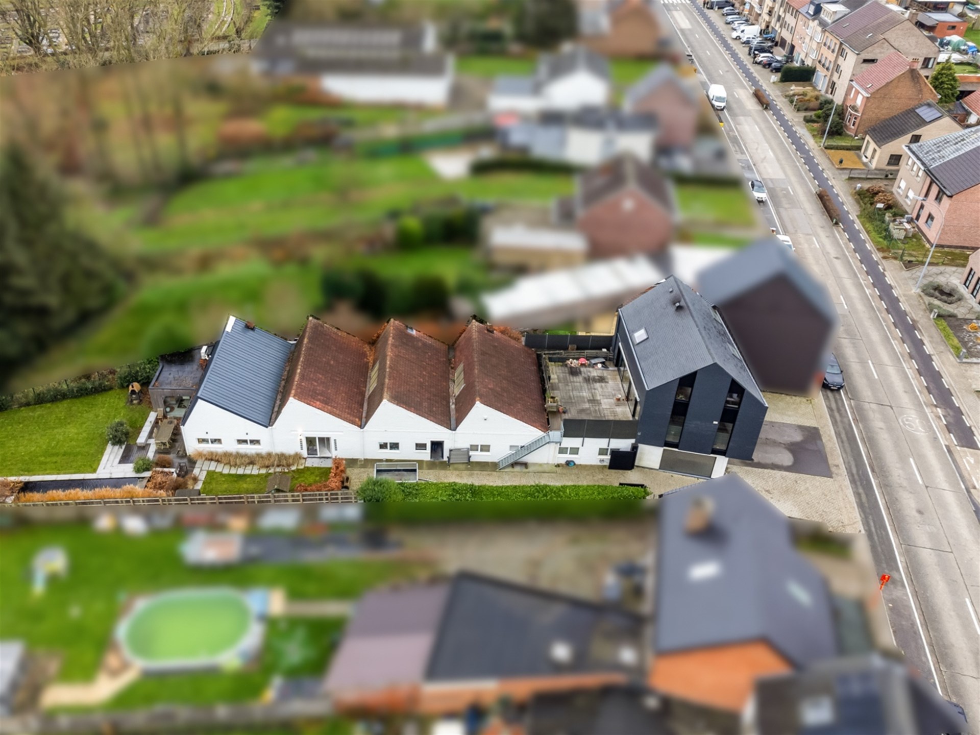 Veelzijdig gebouw bestaande uit handelspand/kantoorruimte, woonst met 4 slpks en tuinloft met 1 slpk - foto 5