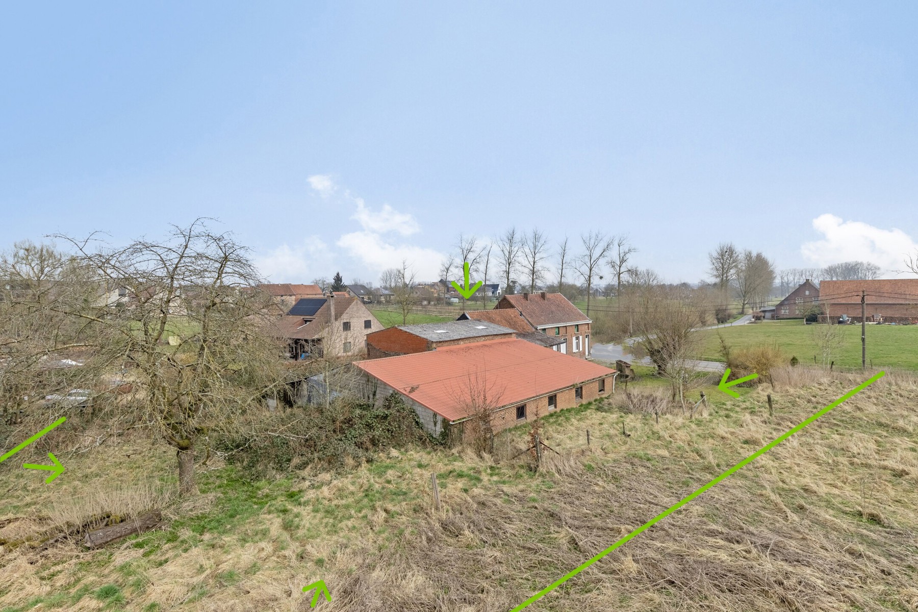 Authentieke hoeve + perceel bouwgrond - foto 5