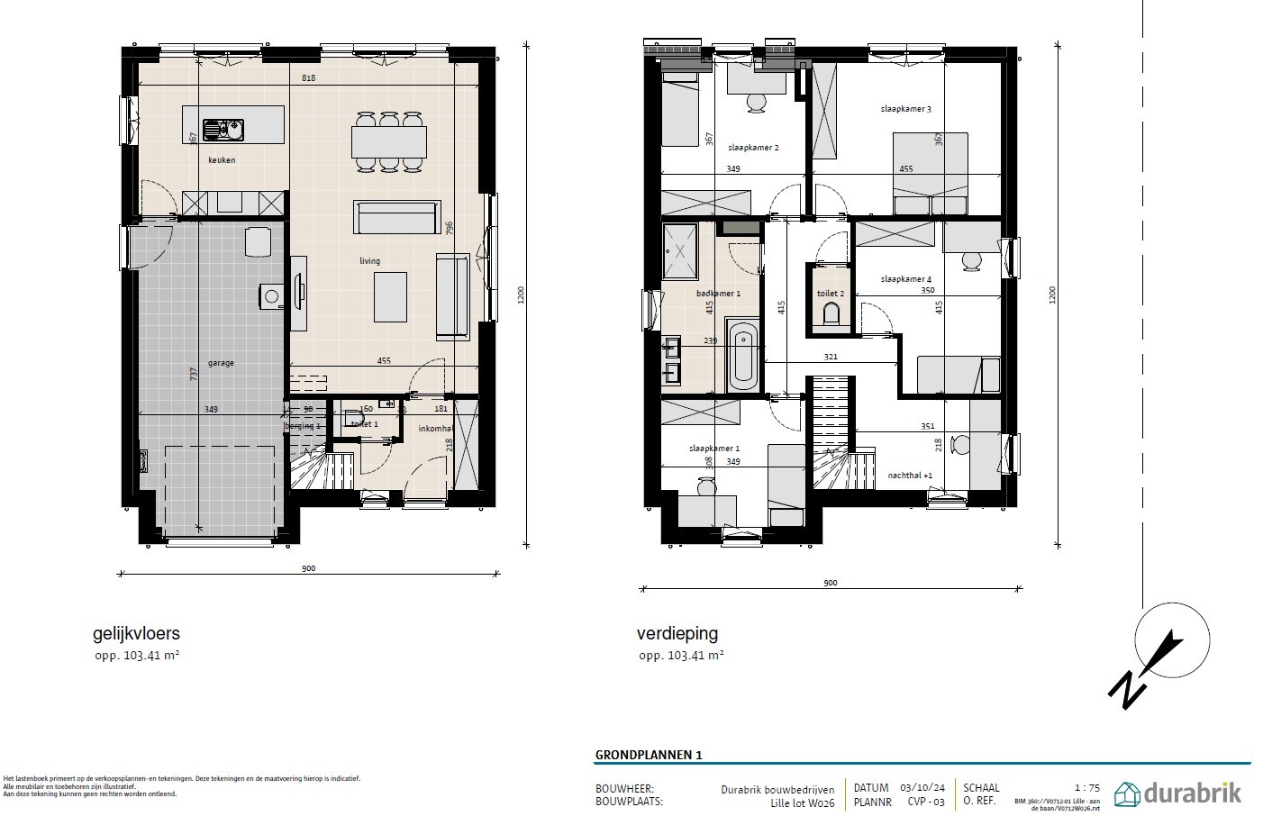 Landelijke open bebouwing met garage en 4 tot 6 slpks - foto 4