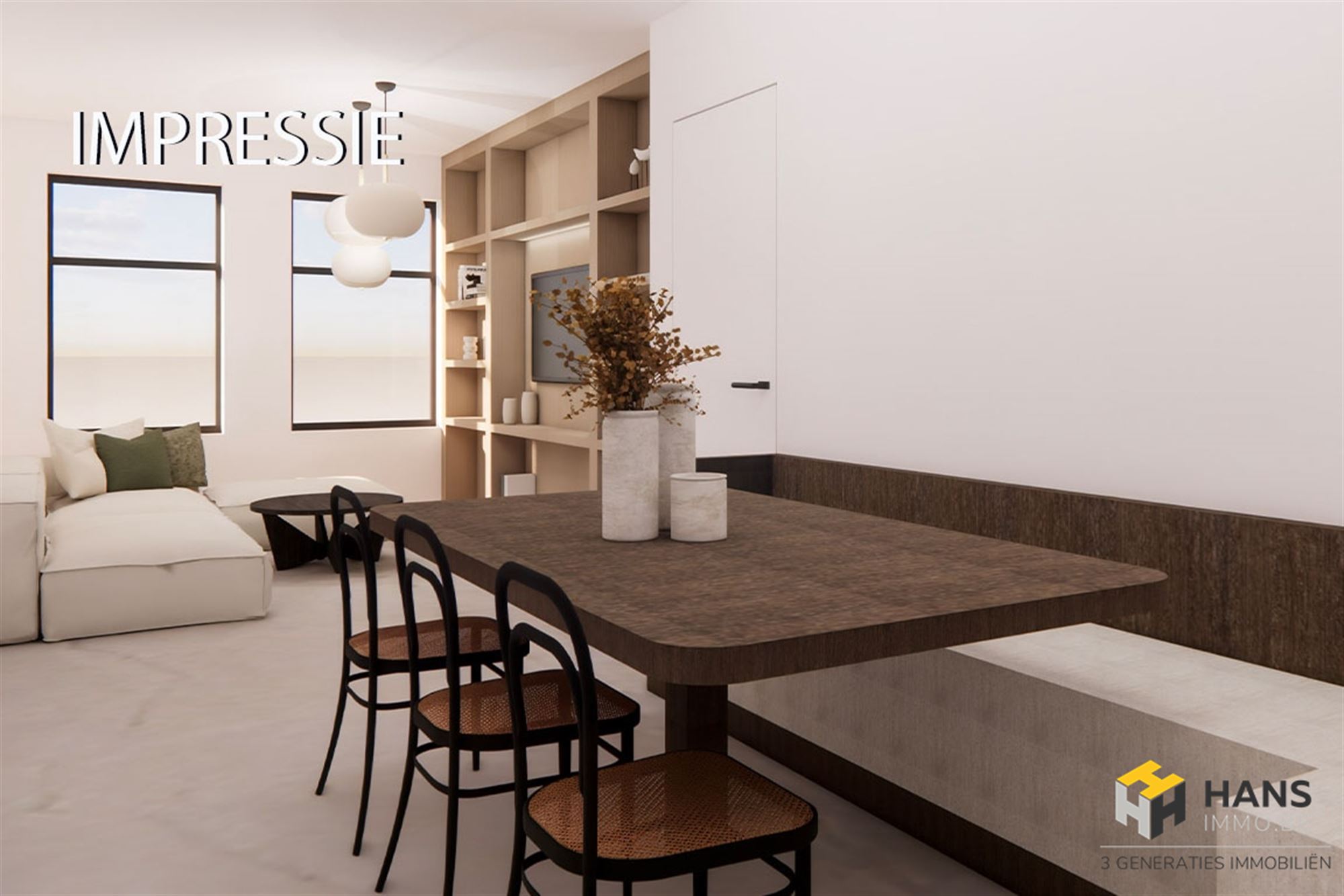 Ruime woning (188 m²) met 5 slaapkamers, 2 badkamers en buitenruimte (30 m²) in Borgerhout. - foto 3