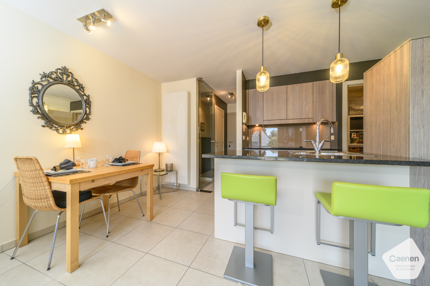 Stijlvol gemeubeld 1-slaapkamerappartement met ruim terras op toplocatie in De Panne - foto 5