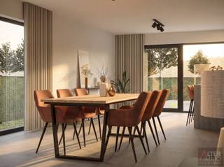 <strong>Modern wonen met uitzonderlijk laag energieverbruik</strong><br /><br />Wil jij wonen in een duurzame en uiterst kwalitatieve woning? Deze woningen hebben het allemaal.<br /><br />Geniet van een lichtrijke leefruimte, een moderne, volledig uitgeruste keuken met ingebouwde Miele-toestellen en maar liefst 4 slaapkamers, elk voorzien van een eigen warmtepomp. De stijlvolle badkamer beschikt over een dubbele wastafel, inloopdouche én bad.<br /><br />Ook op vlak van energie scoort deze woning uitzonderlijk goed: 18 zonnepanelen, een thuisbatterij, een regenwaterput van 7.500 liter en een E-peil van -18 zorgen voor een bijzonder energiezuinige woning en lage energiekosten.<br /><br />Daarbovenop geniet je van een rustige en aangename ligging. De buurt combineert een residentieel en groen karakter met een goede bereikbaarheid.<br />Winkels, scholen en andere dagelijkse voorzieningen bevinden zich in de nabije omgeving. Daarnaast is er een vlotte verbinding naar het centrum van Genk en omliggende gemeenten. Ook natuurliefhebbers komen hier aan hun trekken dankzij de vele groene zones en wandel- en fietsmogelijkheden in de regio. Een aantrekkelijke locatie voor wie rustig wil wonen met toch alle nodige voorzieningen binnen handbereik.<br /><br />Optioneel kan de woning verder worden afgewerkt met o.a. schilderwerken, een laadpaal en een volledig aangelegde tuin.<br /><br />Kosten lot 4 (excl. BTW):<br />Grondwaarde: 145.000 euro<br />Constructiewaarde: 297.700 euro<br /><br />BTW = 21%<br /><br /><em>De getoonde beelden zijn illustratief en niet bindend.</em>