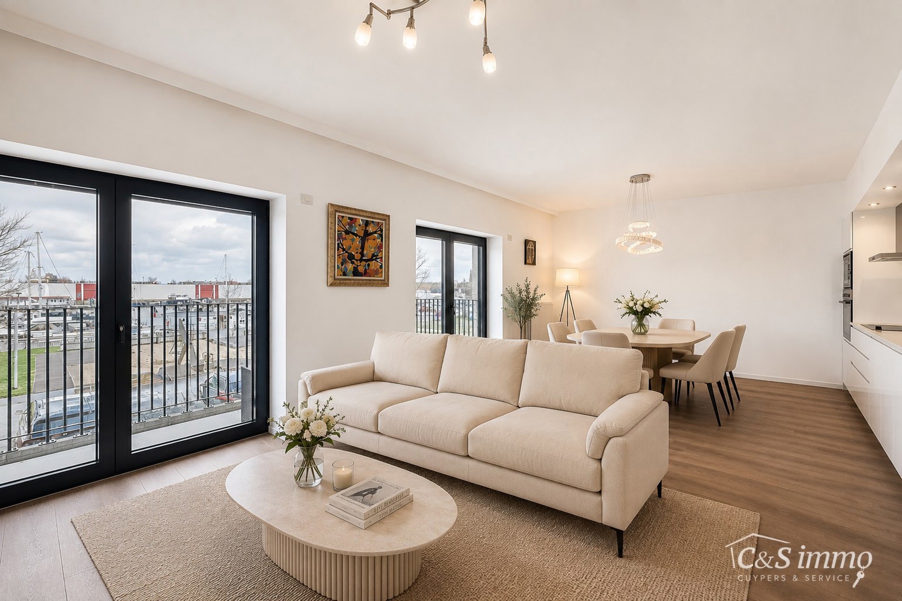 Luxe appartement met terras met uitzicht op de jachthaven - foto 2