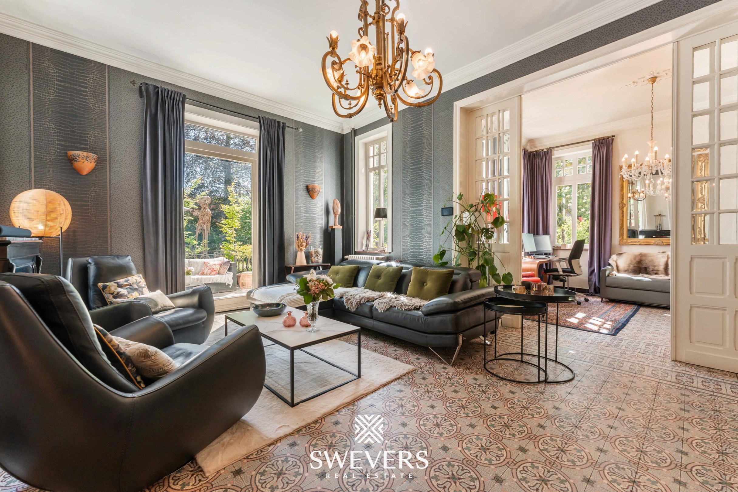 Belle-Epoque parel met 5 slpk in een park op 6.931m² - foto 4