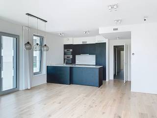 Tour & Taxis - Dit prachtige appartement is gelegen op de 7de verdieping van een recent opgeleverd gebouw aan het kanaal, vlak naast Tour & Taxis...