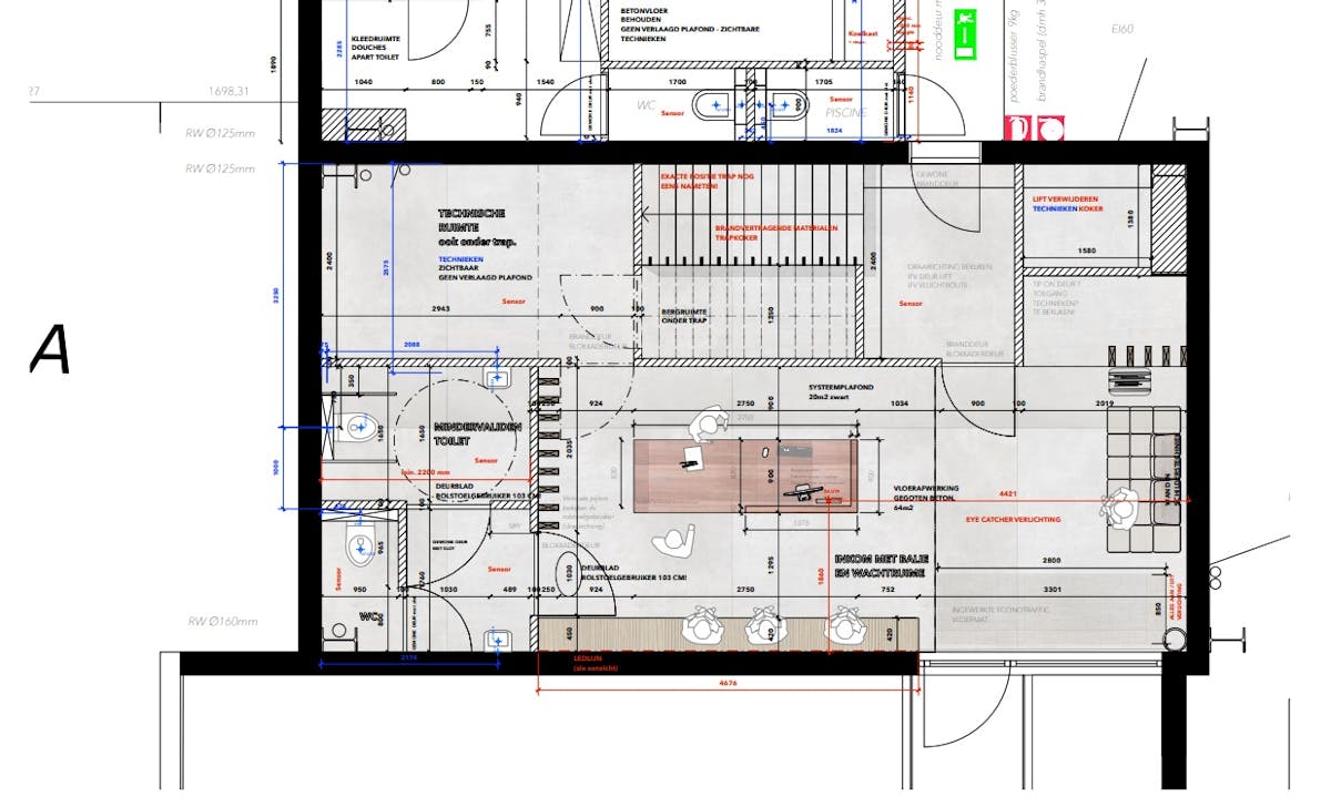 Casco kantoor (450 m²) te Zwevezele, afwerking op maat bespreekbaar! - foto 5