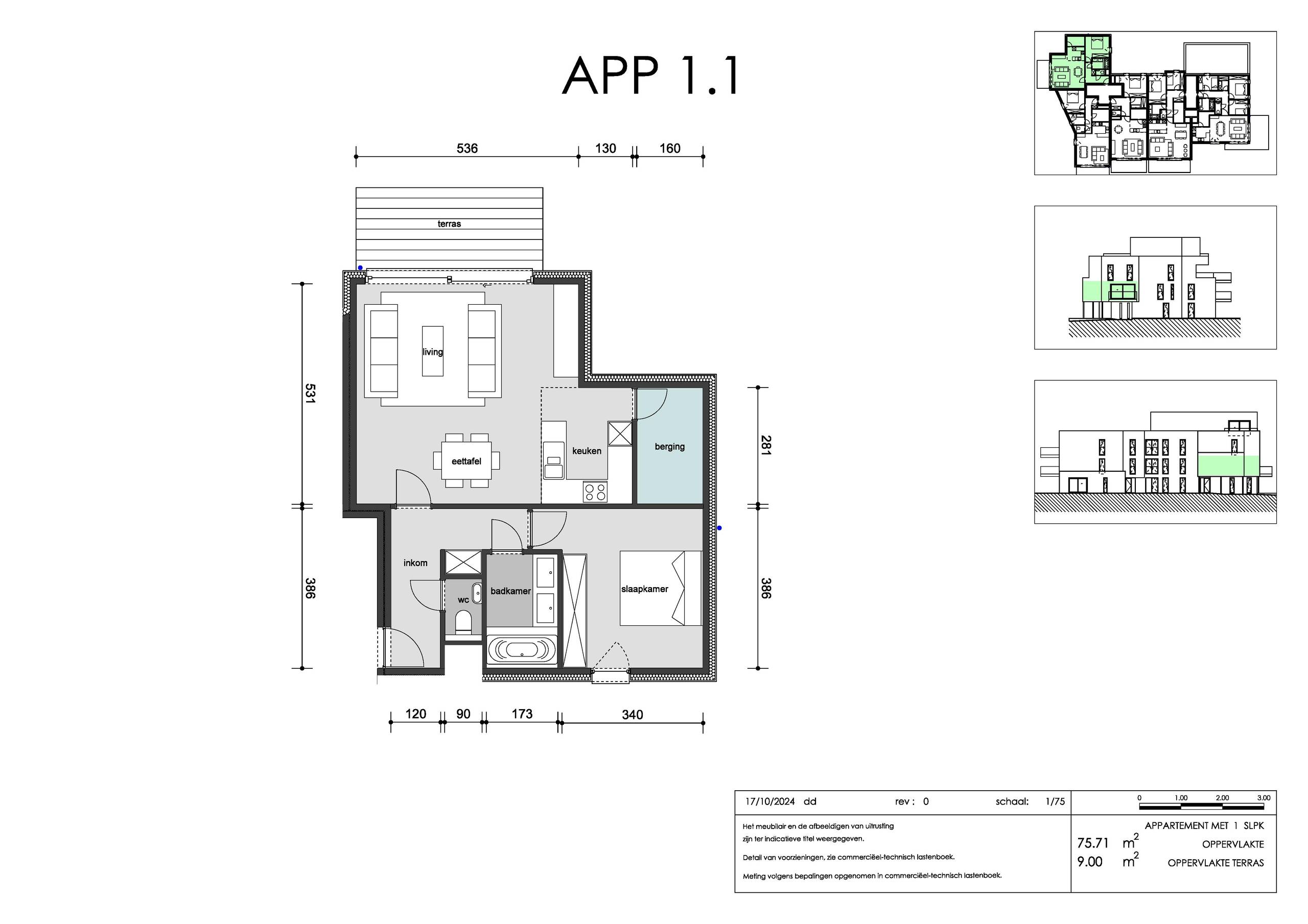 Apartment for sale in Ypres with 1 bedroom - photo 3