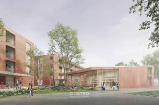 Groendak en overvloed aan natuurlijk daglicht!<br /><br /><u><strong>Benaderende OPPERVLAKTEN:</strong></u><br />Loods: 190 m²<br />3 parkeerplaatsen<br /><br /><u><strong>AFWERKING:</strong></u><br />- Staalstructuur met vrije hoogte van 5,50 tot 7,55m.<br />- Gevelwanden in geïsoleerde terracotta betonpanelen (sandwichconstructie met binnenblad van 8cm getrild beton, 10cm PIR en buitenblad van 6cm glad bekist beton).<br />- Op de gevel is een plaats voorzien voor uniforme reclame van de verschillende bedrijven. Deze plaats is voor iedere loods uniform. De reclame op de gevel zal op kosten van de koper geplaatst worden.<br />- Scheidingswanden, binnenwanden in cellenbetonplaten: waar nodig brandweerstanden voorzien RF60' en RF120'. De verticale voegen worden dichtgespoten met een elastische kit.<br />- Scheidingswanden, binnenwanden in prefabbeton: dikte min. 12cm, voegen worden opgespoten met een elastische kit.<br />- Gepolierde betonvloer 15cm dik op een PE-folie, gewapend met net 150/150/5/5. Afgewerkt met kwarts, en ingezaagd met open krimpvoegen welke niet opgespoten worden. Voorziene belasting 1.000kg/m².<br />- Dakstructuur in metalen dakplaten (steeldeck RAL 9002) geïsoleerd met PIR platen (12cm) en TPO-dakbedekking 1,5mm.<br />- In het dak van het magazijn is een lichtstraat of een lichtdoorlatende RWA voorzien.<br />- Structuur + dak voorzien voor plaatsen PV installatie met max. belasting van 15kg/m².<br />- 1 elektrische sectionaalpoort, aluminium geïsoleerde panelen. (b: 4,00m - h: 4,20m) met aparte loopdeur.<br />- Buitenschrijnwerk in aluminium (raam-, poort- en deurkaders). <br /><br />Deze units voldoen aan de veiligheidsnormen <em><strong>“Brandklasse C”</strong></em> (strengste normering) en<strong> <em>K-peil 40 </em></strong>!<br /><br /><u><strong>NUTSVOORZIENINGEN:</strong></u><br />De kosten voor het aansluiten van het algemeen laagspanningsbord (ALSB) en de opening van de meters (elektriciteit, - en watermeter, inclusief het aangaan van leveringscontract (forfait) voor water en elektriciteit voor enkel het open van deze meters) worden als forfait aangerekend bovenop de verkoopprijs. Het leveringscontract voor elektriciteit en water wordt bij oplevering overdragen aan de kopers. Er is een aansluiting voorzien op het WARMTENET (loodsen én kantoren) . Er is een gescheiden rioleringsstelsel voorzien voor afvoer regenwater en afvalwater. Er is een afvoer voor toilet voorzien. <br /><br /><u><strong>OMGEVINGSWERKEN en TOEGANGSWEGEN:</strong></u><br />Rond de gebouwen zal de buitenaanleg en de groenaanleg uitgevoerd worden zoals aangeduid op de plannen.<br />De wegenis rond de gebouwen en de toegang tot het bedrijvenpark worden uitgevoerd in beton.<br /><br /><u><strong>BESTEMMING:</strong></u><br />De karaktervolle site is gelegen in een zone voor milieubelastende industrie, een bestemming die niet meer wenselijk is. Samen met de Stad Kortrijk werden stappen gezet om het gebied te herbestemmen via de opmaak van een Ruimtelijk Uitvoeringsplan (RUP). Betreft een gemengde herontwikkeling met hoofdzakelijk bedrijvigheid (magazijnen, ateliers, showrooms), aangevuld met wonen en kantoren. <br /><br /><u><strong>LIGGING:</strong></u><br />Ten zuiden van de historische binnenstad van Kortrijk, tussen het ei en de Doorniksewijk, bevindt zich de wijk Walle.<br />Rechtstreekse fiets-en voetgangersverbinding tussen Walle en Park De Blauwe Poort.<br />Onmiddellijke verbinding naar de E17 op- en afrit Kortrijk-Zuid alsook de R8. Het station van Kortrijk situeert zich op amper 1,5 km.<br /><br /><u>* Bijzonderheden:</u><br />- Vermelde prijzen zijn exclusief btw, incl. aansluitingskosten van de nutsleidingen (W+E+warmtenet+data);<br />- Incl. 3 parkeerplaatsen (€ 5.000 excl. BTW /parkeerplaats). De parkeerplaatsen zijn voorzien voor het plaatsen van een laadpaal !<br />- Interessant voor btw-plichtige (21% btw is volledig recupereerbaar, geen registratie!)<br />- Onze referentie op <strong>www.centro.be</strong>: <strong>Q0720</strong> of contacteer ons op <strong>050 70 01 02</strong>.<br /><br /><strong>CENTRO | BEDRIJFSVASTGOED</strong> is reeds 25 jaar <u>gespecialiseerd in de bemiddeling van commercieel- en bedrijfsvastgoed</u> in West- en Oost Vlaanderen.<br /><span><strong>Wilt u ook weten hoeveel uw bedrijfsgebouw waard is?</strong></span><br />Contacteer ons vrijblijvend voor een marktconforme waardebepaling van uw pand.