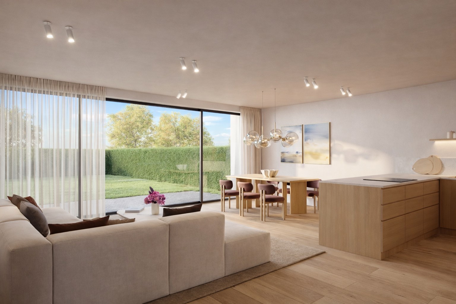 Gelijkvloerse stapelwoning met tuin in Res. Rokerij – Knokke-Heist - foto 2