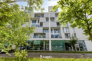Op zoek naar een lichtrijk en comfortabel appartement op een vlotte ligging? Dit aangename appartement van 85 m² combineert een praktische indeling met hedendaags wooncomfort. Gelegen op de tweede verdieping en bereikbaar via lift, geniet u hier van een gezellige leefruimte met open keuken, twee slaapkamers en een terras waar het ’s avonds heerlijk zonnig vertoeven is. Winkels en openbaar vervoer bevinden zich bovendien op wandelafstand. U kan daarnaast makkelijk buiten genieten van het parkje voor het gebouw en volop genieten van de rustige omgeving. Bovendien beschikt het appartement over een privatieve kelderberging en is een parkeergarage extra aan te kopen voor €20.000.<br /><br />Indeling<br />+ Inkomhal<br />+ Leefruimte met open keuken<br />+ Berging/wasplaats<br />+ Apart gastentoilet<br />+ Slaapkamer (14 m²)<br />+ Slaapkamer (10 m²)<br />+ Badkamer met bad/douche en lavabo<br />+ Terras met avondzon<br /><br />Kelder:<br />+ Ondergrondse parking (extra aan te kopen: €20.000)<br />+ Privatieve kelderberging<br /><br />Extra troeven:<br />+ Energiezuinig appartement met EPC B+<br />+ Gelegen op de tweede verdieping met lift<br />+ Gezellig terras met avondzon<br />+ Ondergrondse parkeergarage en kelderberging<br /><br />Contacteer Brian Rollier via brian.rollier@albert.immo of via 0472 98 02 27 voor meer info en een afspraak.<br /><br />Bij Albert kom je thuis!