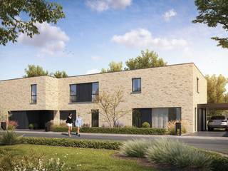 Lot 5 is een halfopen bebouwing in de moderne stijl. Deze woning ligt in een nieuw woonproject zonder doorgaand verkeer. Op fietsafstand van...