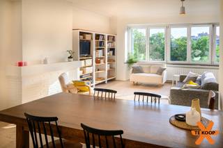 Dit stijlvolle appartement ligt op de 7de verdieping van een klein appartementsgebouw. Hier heb je een prachtig zicht op het groene Stadspark!...