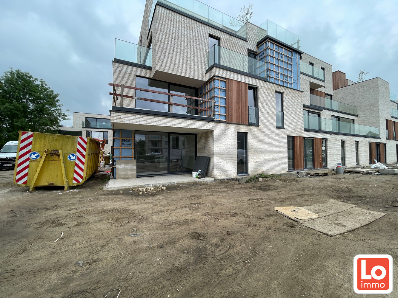 Nieuwbouwappartement gelijkvloers met 2 slaapkamers - foto 1