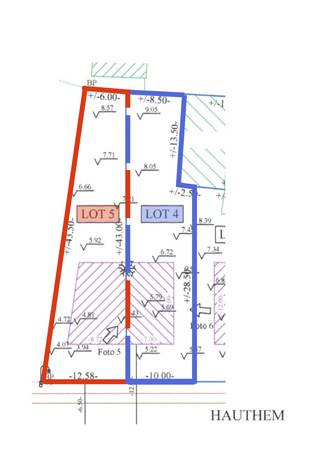 Lot 5 : bouwgrond te koop net buiten de dorpskern van Hoegaarden, richting Meldert en Bierbeek. – Landelijk wonen met tal van mogelijkheden! Op...