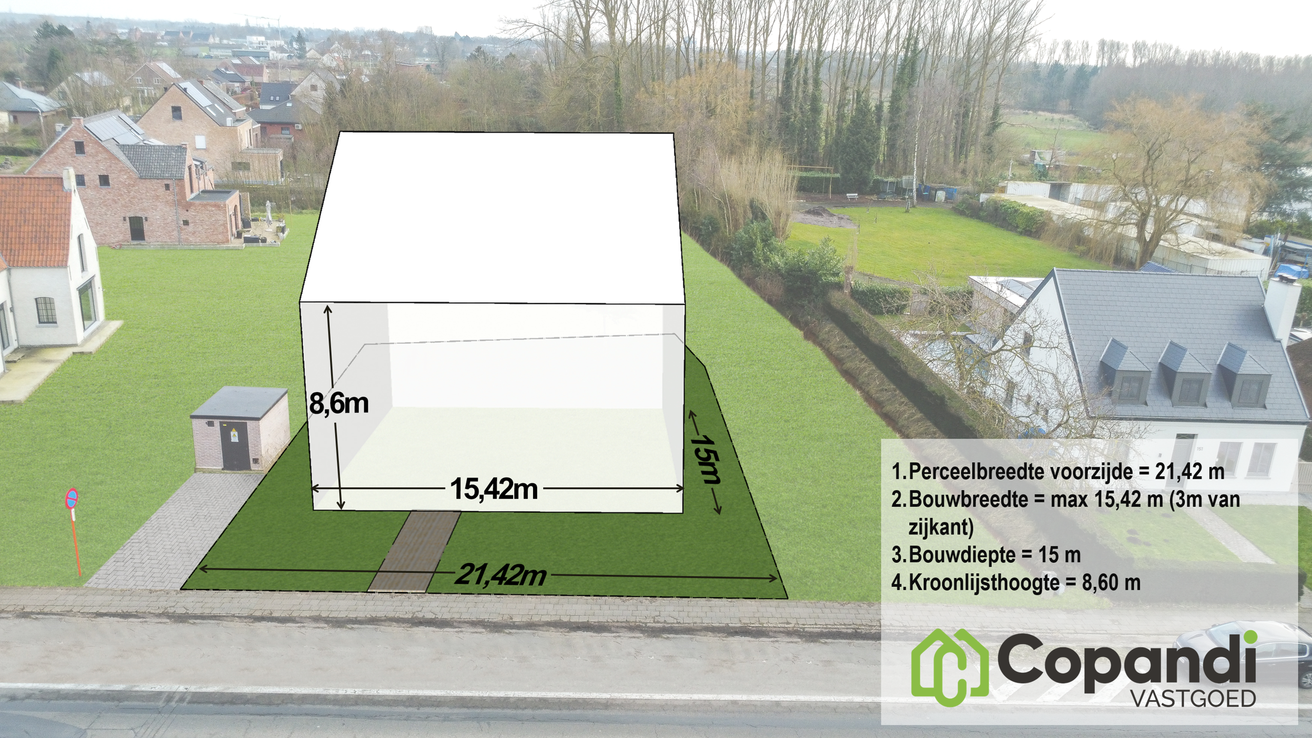 Bouwgrond voor open bebouwing te Duffel - foto 1