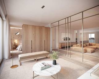 <span>Deze stijlvolle residentie wordt opgeleverd in casco-afwerking, waardoor u als koper de unieke kans krijgt om uw eigen smaak en stijl te vertalen in de inrichting. U kiest zelf de keuken, badkamers, vloer- wandbekleding, schilderwerken en maakt van dit appartement écht uw thuis. <br /><br />De vier appartementen en het penthouse zijn reeds uitgerust met een volledige elektrische installatie, inclusief lichtpunten, stopcontacten en armaturen. Domotica kan slim geïntegreerd worden voor een maximaal gebruikscomfort, brand- en alarmdetectie zijn verder op elke bouwlaag voorzien. <br /><br />Dankzij de zonnepanelen op het dak, het ventilatiesysteem type D en vloerverwarming in elk appartement, woont u hier niet alleen comfortabel maar ook energiezuinig en toekomstgericht. Voor de warme dagen is bovendien in elke unit een airco-installatie voorzien. Alle sanitaire leidingen zijn reeds geplaatst en een elektrische boiler zorgt voor warm water in keuken en badkamer. <br /><br />Alle units beschikken over aantrekkelijke buitenruimtes met open zichten richting het Centraal Station. In de ondergrondse verdieping vindt u tevens privatieve bergingen en fietsstallingen terug.<br /><br />Hier woont u in een kwalitatief en duurzaam gebouw waar modern wooncomfort en persoonlijke afwerking naadloos samenkomen. Aarzel niet om contact op te nemen met ons kantoor (03/233.24.00) voor meer informatie over de beschikbare units.<br /><br />Gelegen aan het Koningin Astridplein, pal tegenover het Centraal Station, bevindt dit pand zich op een bruisende en strategische locatie in hartje Antwerpen. Het plein zelf zal een volledige heraanleg ondergaan die tegen 2028 voltooid zal zijn. Deze grootschalige vernieuwing zal het plein omvormen tot een modern, groen en aantrekkelijk stadsplein, een enorme meerwaarde voor de buurt én voor wie hier woont of investeert.<br /></span>