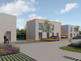 Moderne halfopen energiezuinige woning (325 m²) met 3 slaapkamers, 2 parkeerplaatsen aan de woning en een tuin.<br /><br />Deze halfopen woning wordt gebouwd in een moderne, hedendaagse stijl. Deze patiowoning beschikt over een perceel van 325 m² is voorzien van vloerverwarming en een warmtepomp. Op het gelijkvloers vind je de inkomhal met apart gastentoilet, berging, leefruimte en keuken. Op de eerste verdieping vind je 3 slaapkamers, een apart toilet en 1 badkamer.<br /><br />Meer info? Contacteer ons via 03 808 15 31 of bekijk matexi.be/deurne
