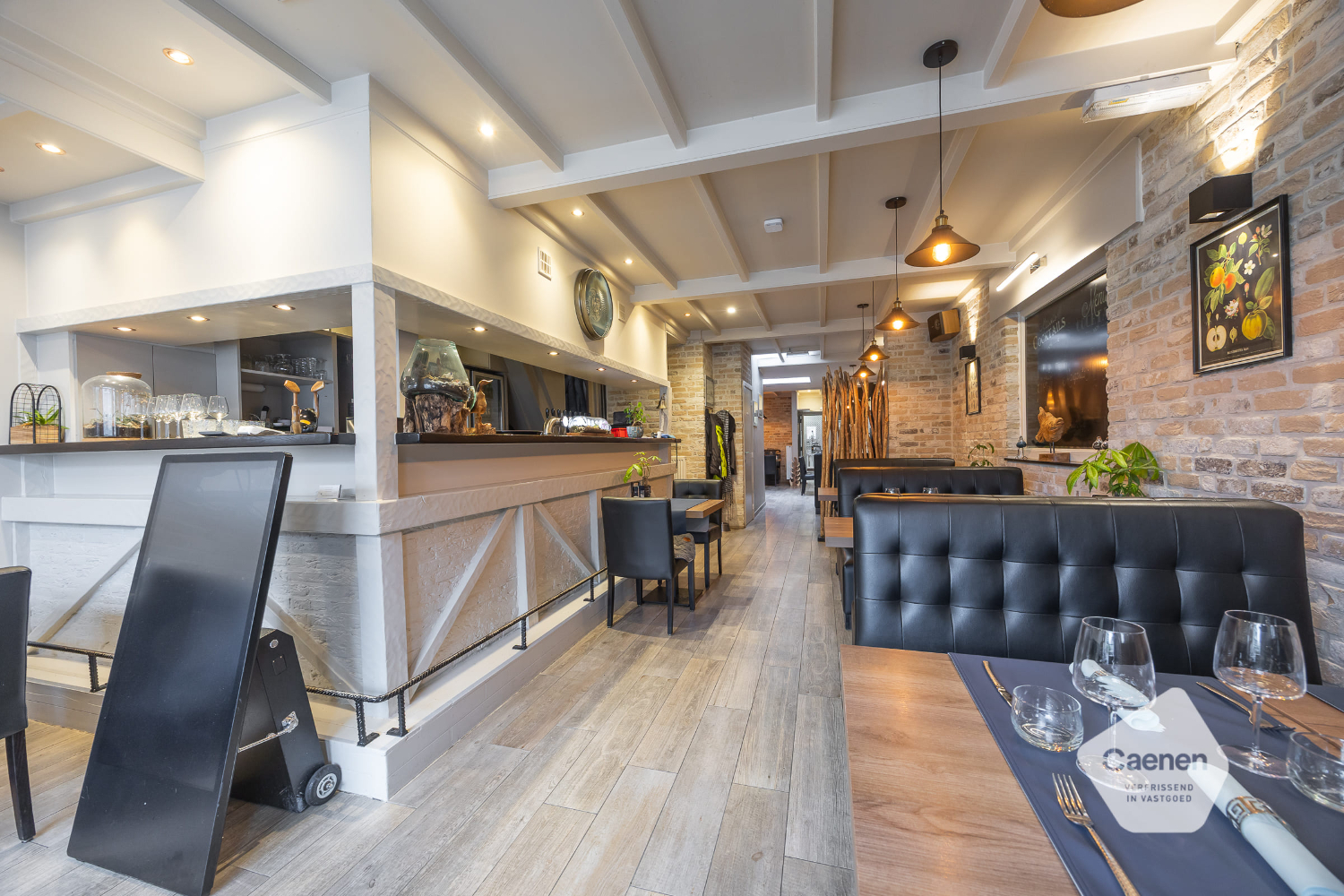 Handelspand met woonst in centrum van Westende - foto 4