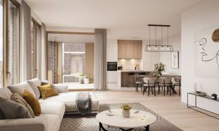 Prachtig 2-slaapkamerappartement L20.202 in residentie Pontoon (Quartier Bleu) met ruim terras, gelegen op de tweede verdieping met een oppervlakte van maar liefst 135 m². Het appartement omvat een inkom met gastentoilet, berging, een badkamer met bad, extra douchekamer, 2 slaapkamers, leefruimte met open keuken en grote raampartijen die uitgeven op het terras. Het terras is ca. 13 m² groot en heeft een prachtig zicht op de jachthaven.<br /><br />Het appartement is voorzien van vloerverwarming en warmtepomp! <span>Je wagen parkeer je vlot en gemakkelijk ondergronds. Bij elk appartement hoort een autostaanplaats en/of garagebox. Deze dient apart bij aangekocht te worden. Daarbij is er ook de mogelijkheid tot aankoop van een kelderberging of oplaadpunt voor jouw elektrische wagen.</span><br /><br />Je hebt een vrije keuze bij verschillende leveranciers voor de binnen afwerking zoals vloertegels, inrichting badkamer &amp; keuken, ... We garanderen je kwaliteitsvolle materialen, een vakkundige plaatsing en afwerking. Bij onze zorgvuldig geselecteerde leveranciers krijg je steeds deskundig advies.<br /><br />Meer informatie? Contacteer vrijblijvend onze sales consultants Inge Vancluysen of Marisa Marasco op het nummer 011 41 33 23.