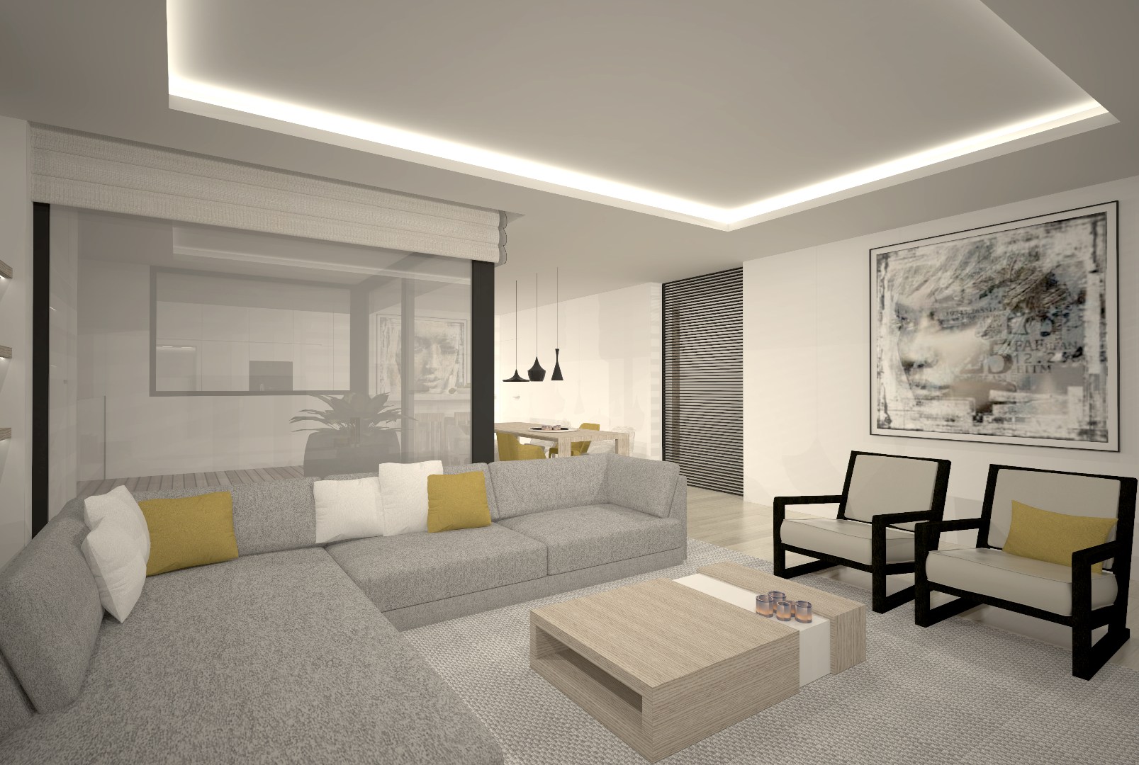 Appartement op de 11de verdieping van 127m² met twee slaapkamers - foto 2