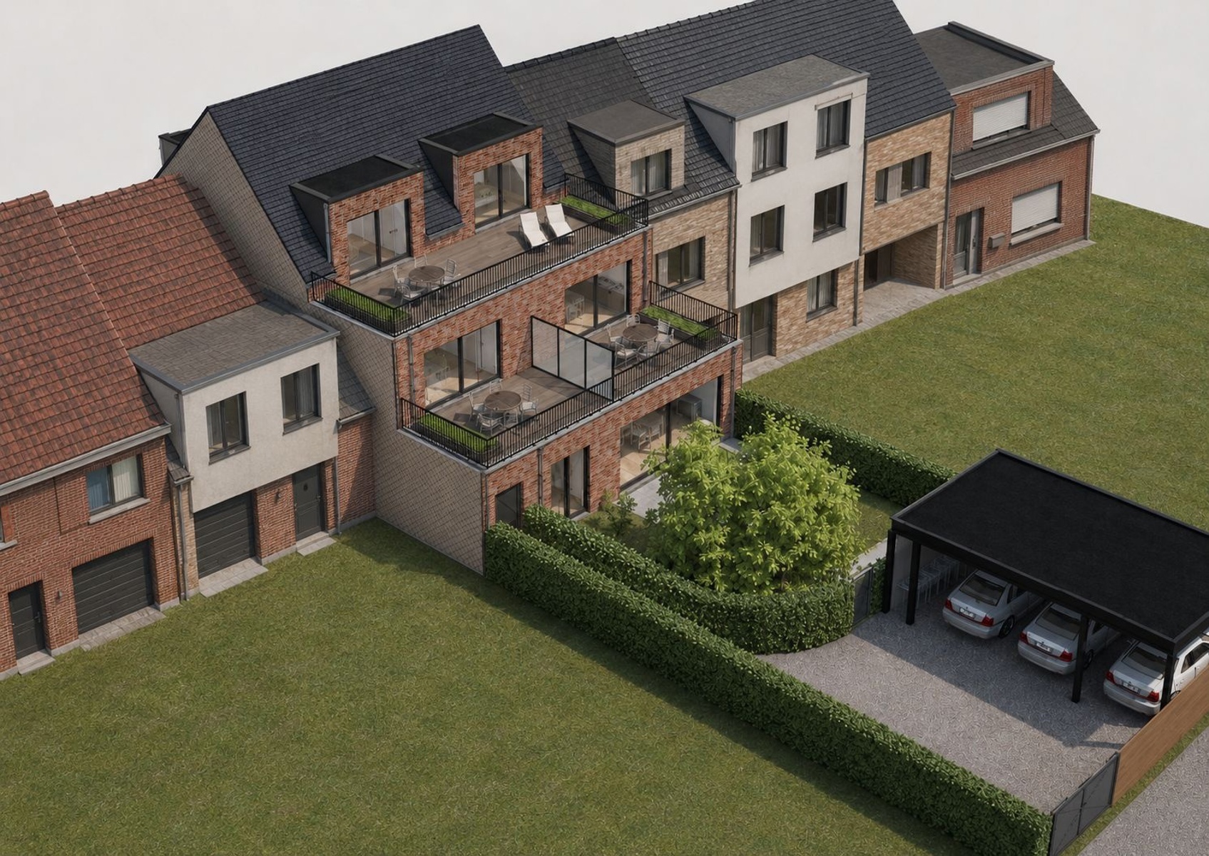 Nieuwbouwproject met 4 appartementen te Stabroek - foto 4