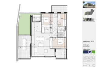 Modern nieuwbouwproject met 19 appartementen verdeeld over 3 verdiepingen. Er zijn appartementen met 1, 2 of 3 slaapkamers. Allemaal beschikken ze over een terras en de gelijkvloersappartementen hebben ook nog een klein privaat tuintje. Er is een ondergrondse parkeergarage met autostaanplaatsen en kelderbergingen. Elk appartement dient een parking en berging bij aan te kopen. Kopers kunnen genieten van 6% BTW indien ze aan de voorwaarden voldoen.