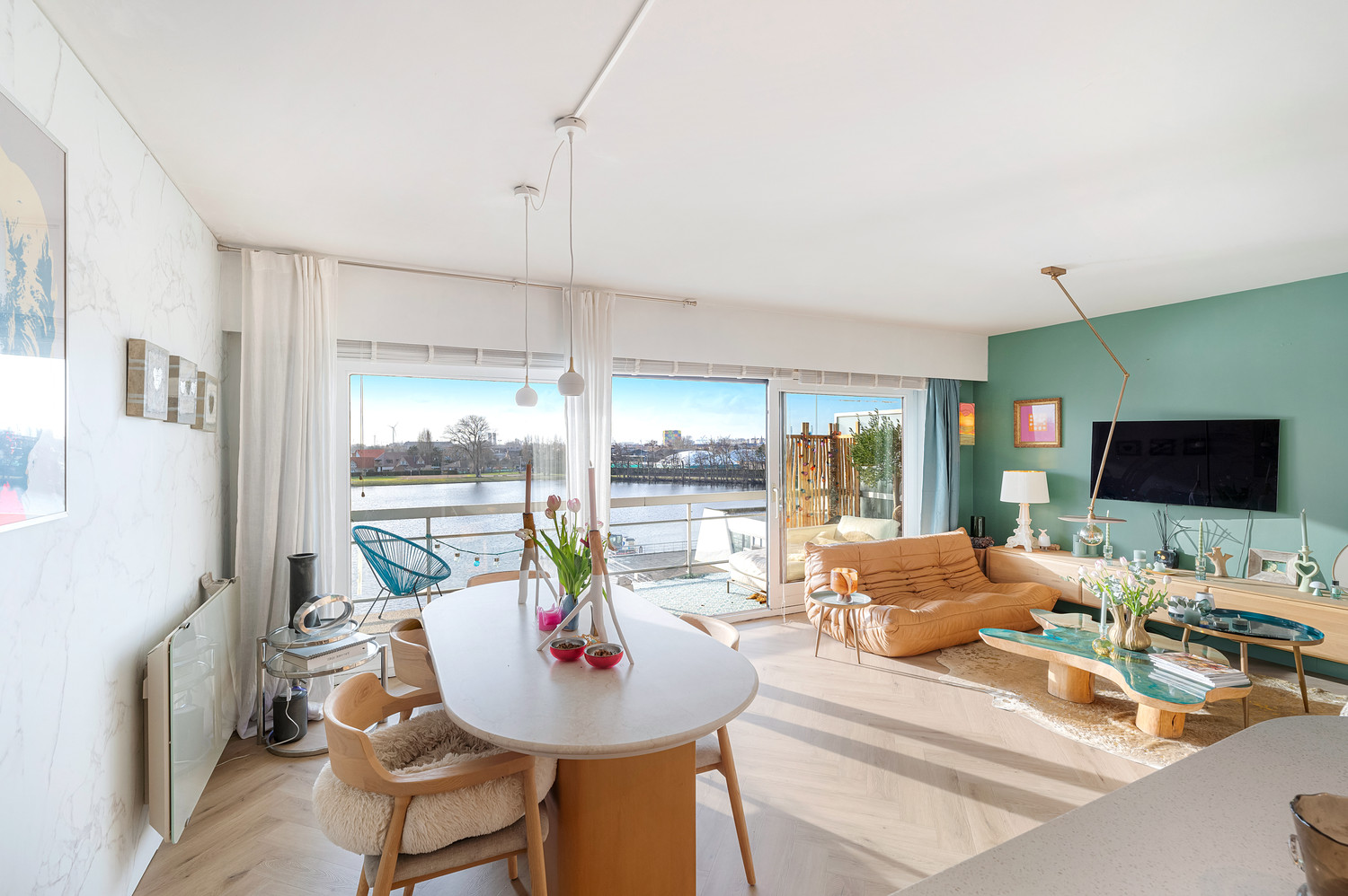 Instapklaar vernieuwd appartement met zuidgericht terras en open zicht - foto 5