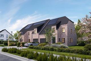 <strong>LIGGING:</strong><br />Deze nieuw te bouwen woning bevindt zich in een kleinschalig nieuwbouwproject gelegen op de hoek van de Laarnesteenweg en de Parklaan in Wetteren.<br />Op deze locatie is er een divers aanbod aan winkels, restaurants, openbaar vervoer en diverse vrijetijdsbestedingen. Bovendien is de woning uitstekend bereikbaar via verschillende belangrijke uitvalswegen.<br /><br /><strong>INDELING:</strong><br />Deze nieuw te bouwen halfopen woning met carport geniet een mooie grondoppervlakte. <br />Ze geniet op de gelijkvloerse verdieping: inkomhal met gastentoilet, praktische berging/wasplaats, lichtrijke leefruimte met open keuken.<br />Op de eerste verdieping bevinden zich de nachthal, 4 slaapkamers, een badkamer met bad, douche en een afzonderlijk toilet.<br />Het pand wordt opgetrokken in duurzame en kwaliteitsvolle materialen en zal bovendien een bijna energieneutraal karakter hebben.<br /><br />Afwerking voorzien volgens het lastenboek.<br /><br />Prijs exclusief kosten (registratie, notaris, BTW,...).<br />De gebruikte renders/tekeningen zijn indicatief en hebben geen bindend karakter.<br />De genoemde oppervlaktes zijn bij benadering.<br /><br /><span>Oplevering is voor zomer 2027.</span><br /><br />Contacteer Fanny voor meer informatie 0472 01 51 51