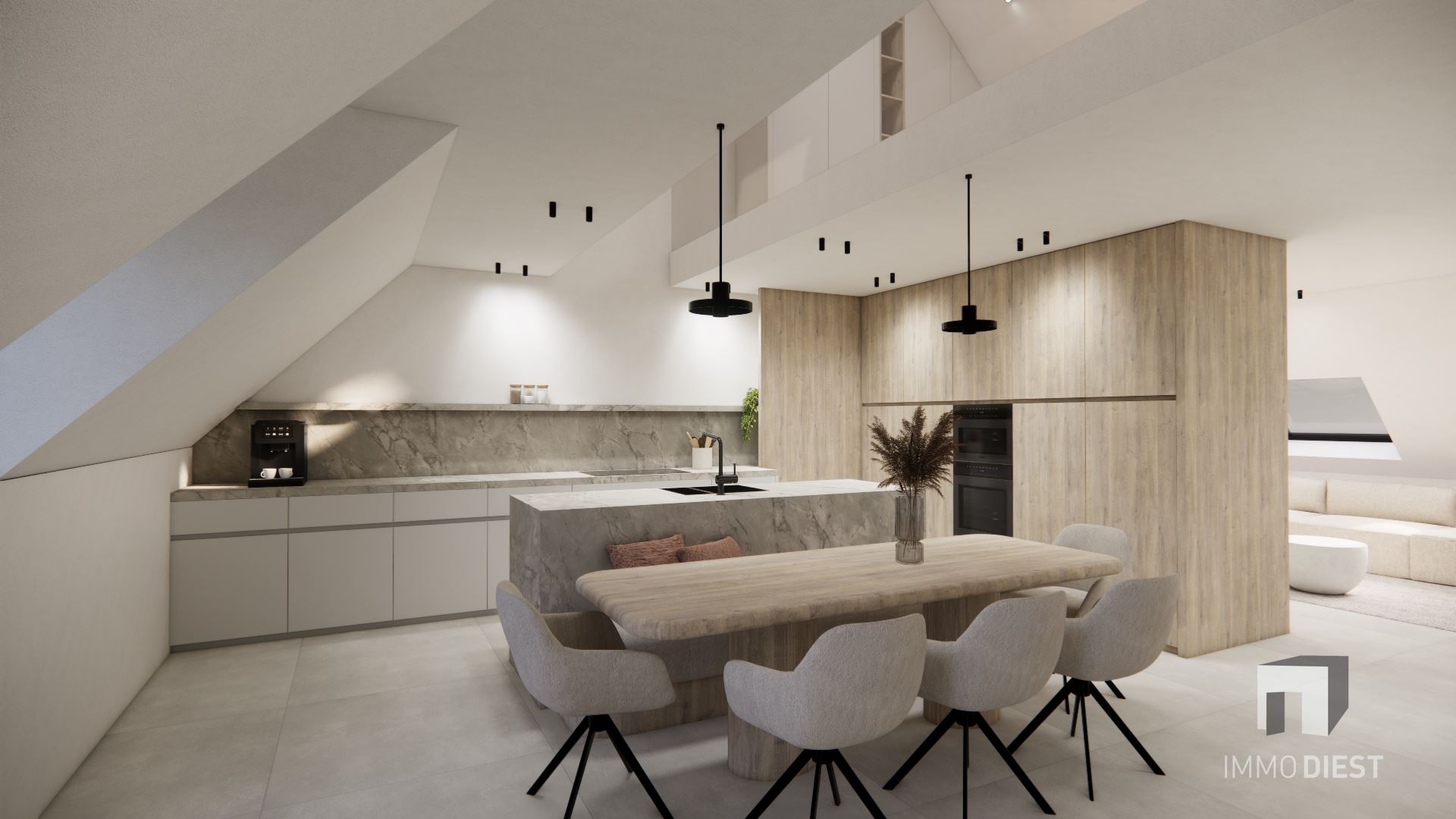 Penthouse van 231m2 met 4 slaapkamers en twee badkamers - foto 1