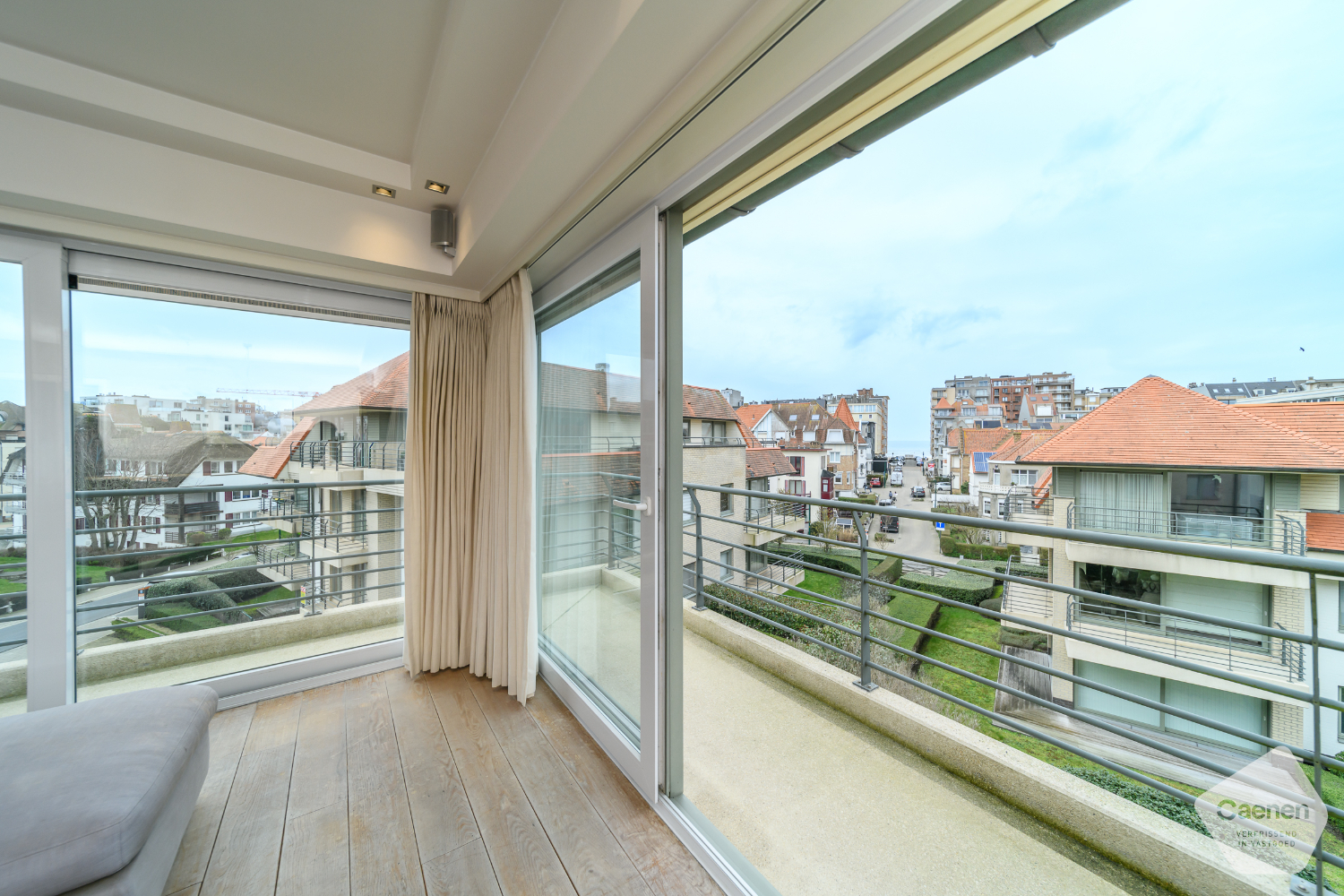 Prachtig ruim zongericht hoekappartement met 2 slaapkamers en zeezicht - foto 2