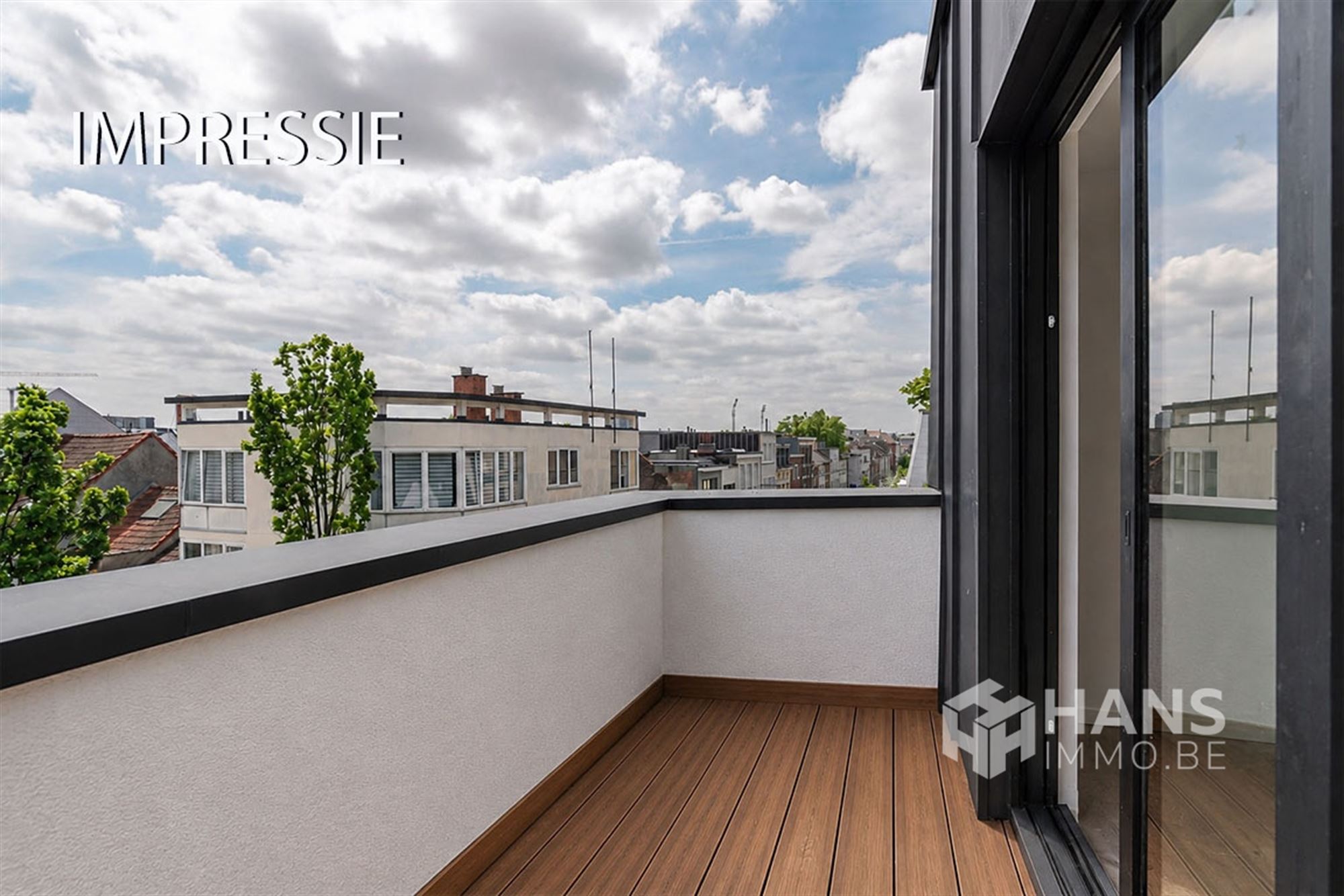 Nieuwbouwappartement (84 m²) met 2 slaapkamers en zuid-georiënteerd terras (6 m²) in Antwerpen (2020) - foto 3