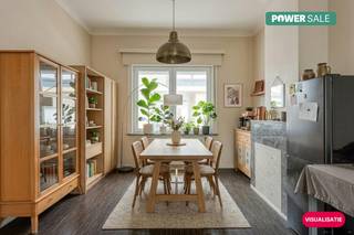 The house is located in Bissegem, with an easy connection to the center of Kortrijk, Bissegem town and the major access roads. In addition, the house is a stone's throw from the Ter Biezen sports center, the Leie, various restaurants, shops and supermarkets. In addition, schools and kindergartens are nearby, which makes this house particularly attractive as a starter home or investment. LAYOUT: Ground floor: - entrance hall with access to the living space - pleasant living room with lots of windows - adjoining kitchen with a view of the city garden- bathroom equipped with sink, toilet- basement First floor: - 2 bedrooms - spacious attic space accessible with a fixed staircase Advantages of this home: - excellent structure - roof was completely insulated- equipped with new windows (pvc - 2023) - compliant electrical inspection - already a condensing boiler Would you like more information about this property or would you like a site visit? Contact Alissia Dewitte (0472 18 64 21 - alissia.dewitte@dewaele.com) or Yoshi Vandeginste (0474 49 50 38 - yoshi.vandeginste@dewaele.com)The property is offered through the Power-sale formula. Between 18/05/2026 09:00 and 05/06/2026 12:00, you can come visit the property by appointment and make an offer. The listed price is a starting price. For further information, please contact the property agent.Register of measures: no