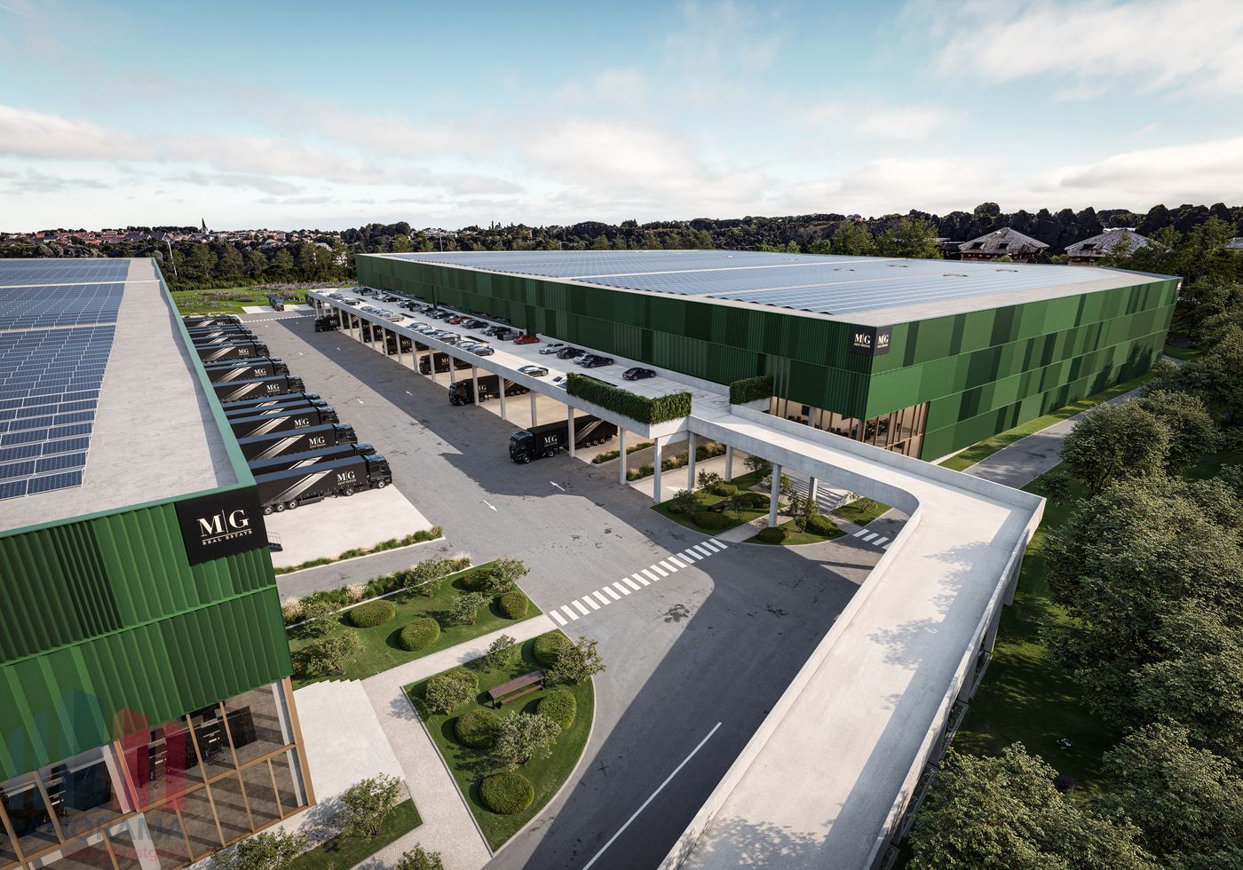 Bâtiment logistique durable haut de gamme avec bureaux à louer, situé à proximité du R22 et de l’E40 - photo 4