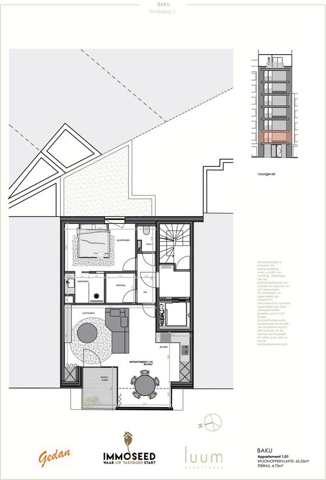 Project te koop in Oostende