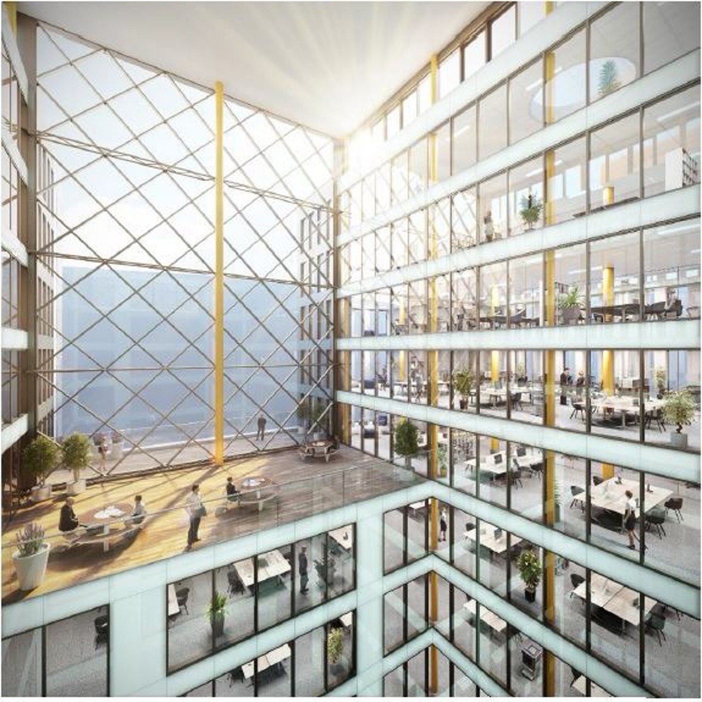 Passiefkantoren te huur in hartje Brussel - foto 2