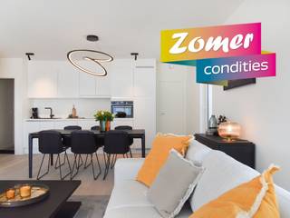 <strong>Laatste kans om op deze toplocatie langs de Moervaart te wonen.</strong> Dit appartement D 2.4 (85m²) in Residentie Zoete Vaart IIII Blok D heeft een grote leefruimte met een open volledig ingerichte keuken en zuidgericht terras (18m²) met zicht over het water en achterliggende velden. Er zijn 2 slaapkamers, inkomhal met vestiaireruimte, apart toilet, ruime berging, badkamer met inloopdouche en badmeubel met dubbele lavabo.<br /><br />Het app. wordt volledig afgewerkt aangeboden tot en met laminaat in de slaapkamers en overal voorzien van vloerverwarming. Kies je keuken en badmeubel nog volgens eigen wensen en verhuis snel! Rondom het gebouw bevindt zich een prachtige tuin volledig aangelegd met fietsenstallingen en ondergrondse afvalcontainer. Ondergronds worden staanplaatsen voorzien welke mee dienen aangekocht te worden. Indien gewenst kan je ook een ondergrondse kelderberging aankopen.<br /><strong>Beschikbaar bij akte. </strong>Kies zelf nog de mee in de prijs voorziene keuken!<br /><br />Prijs excl. aankoopkosten en btw.  Bezoek ons kijkappartement! Maak je afspraak hier: https://durabrik.immo/moerbeke-kijkwoning<br />Heb je vragen? Contacteer dan je bouwadviseur via 09 280 60 60 of info@durabrik.be<br />*De beelden en oppervlaktes zijn indicatief.