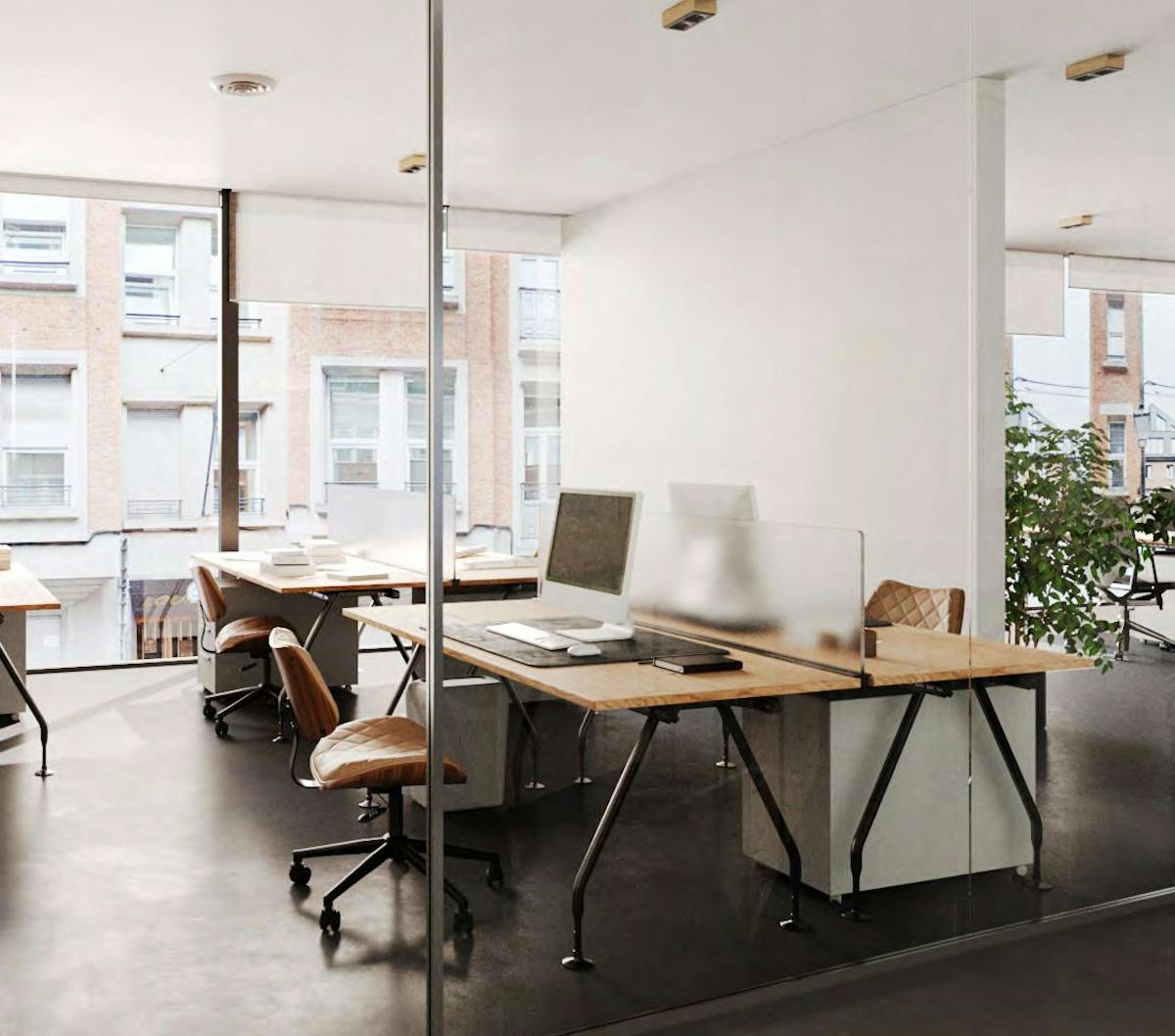 Bureaux B.HIVE rénovés au cœur de Saint-Gilles - photo 3