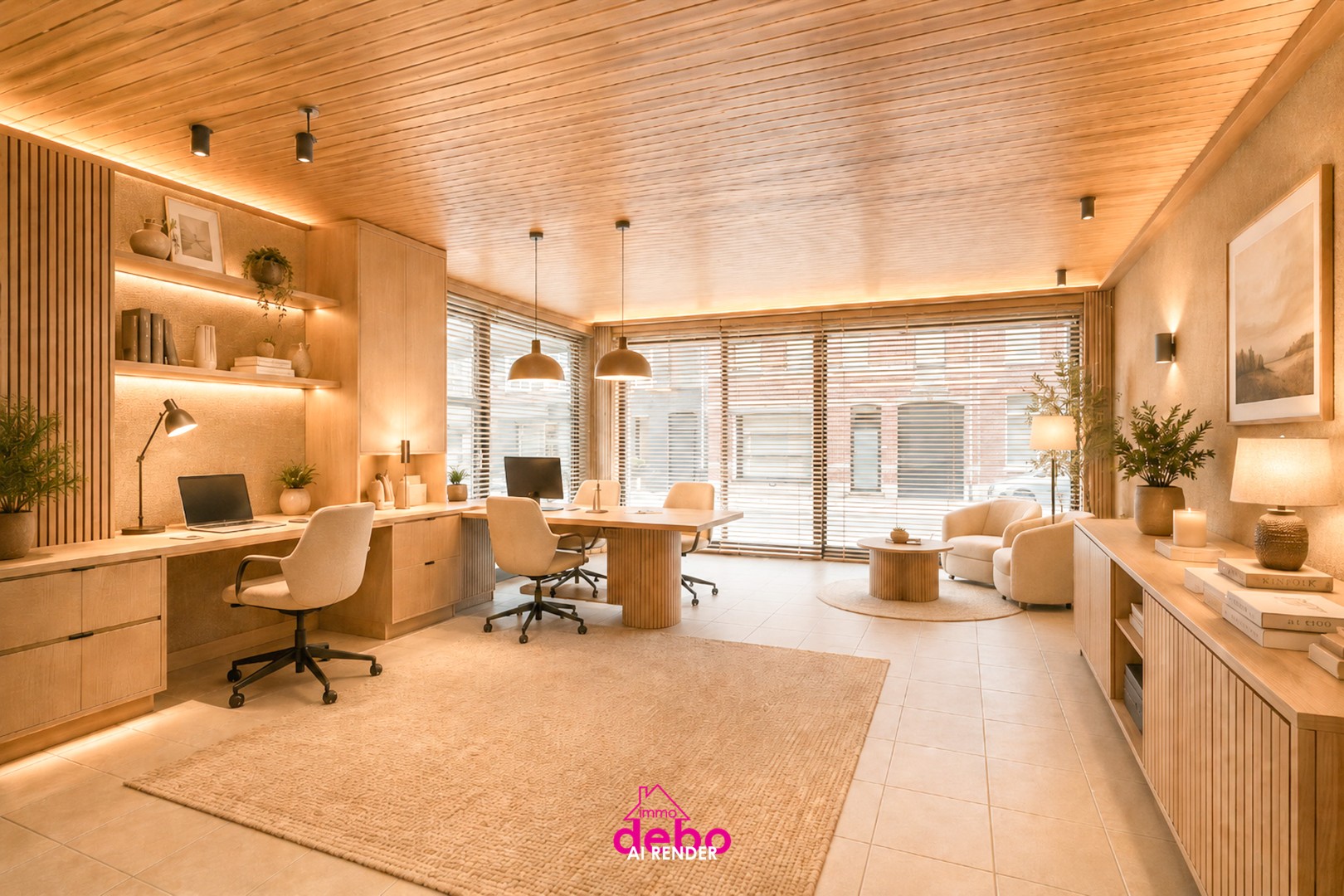Uniek pand met handelsruimte voor vrij beroep, grote tuin, 6 slaapkamers, zolder te Wevelgem - photo 4