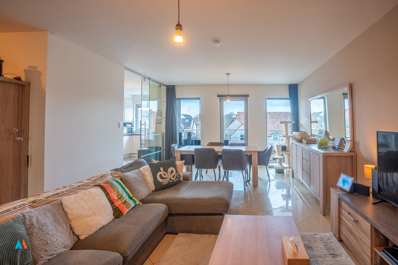 Appartement met twee slaapkamers en een garagebox - foto 2