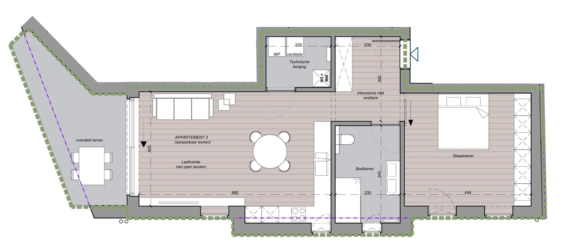 Appartement à vendre à Mortsel avec 1 chambre - photo 3