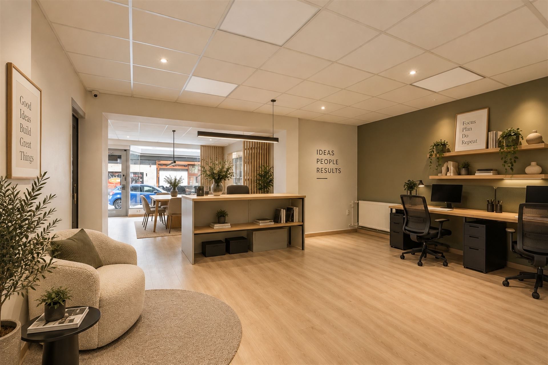 Handelspand met ruim duplex appartement, garage &amp; terras - foto 4