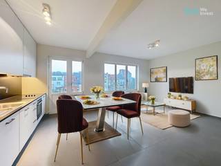 À VENDRE – Appartement 1 chambre + bureau/dressing à Laeken | Petite copropriété | Faibles charges✨ Entièrement rénové, lumineux et idéalement situé...