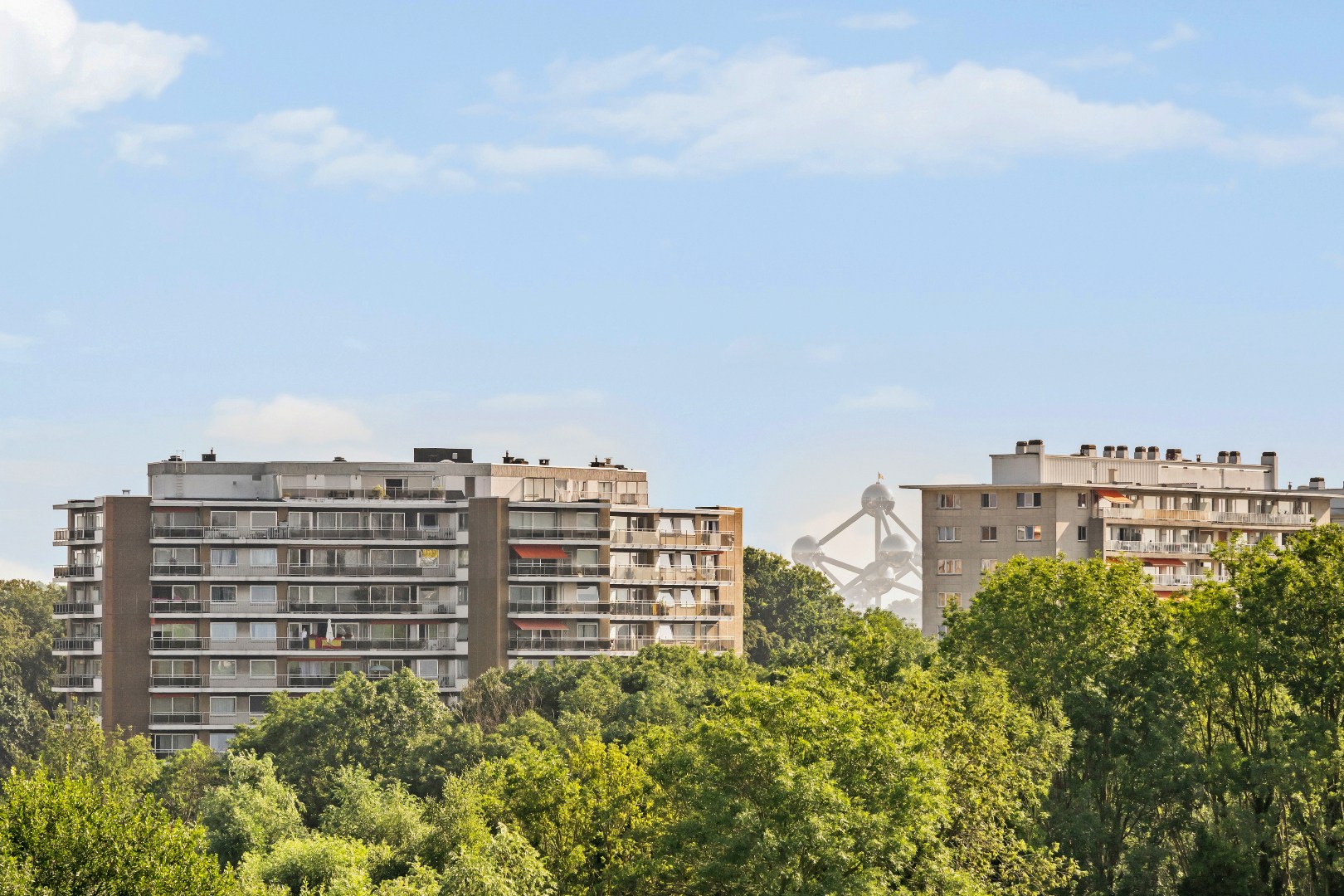 Modern appartement (2014) met twee terrassen en uniek uitzicht op het Atomium - foto 4