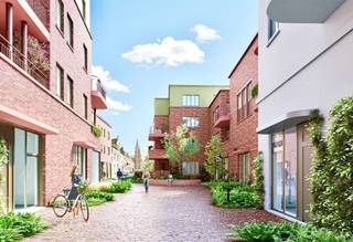 TOPGELEGEN charmant energiezuinig project aan en met ZICHT op de GROTE MARKT van RONSE. UNIEKE KANS om pal in het CENTRUM te wonen, op...