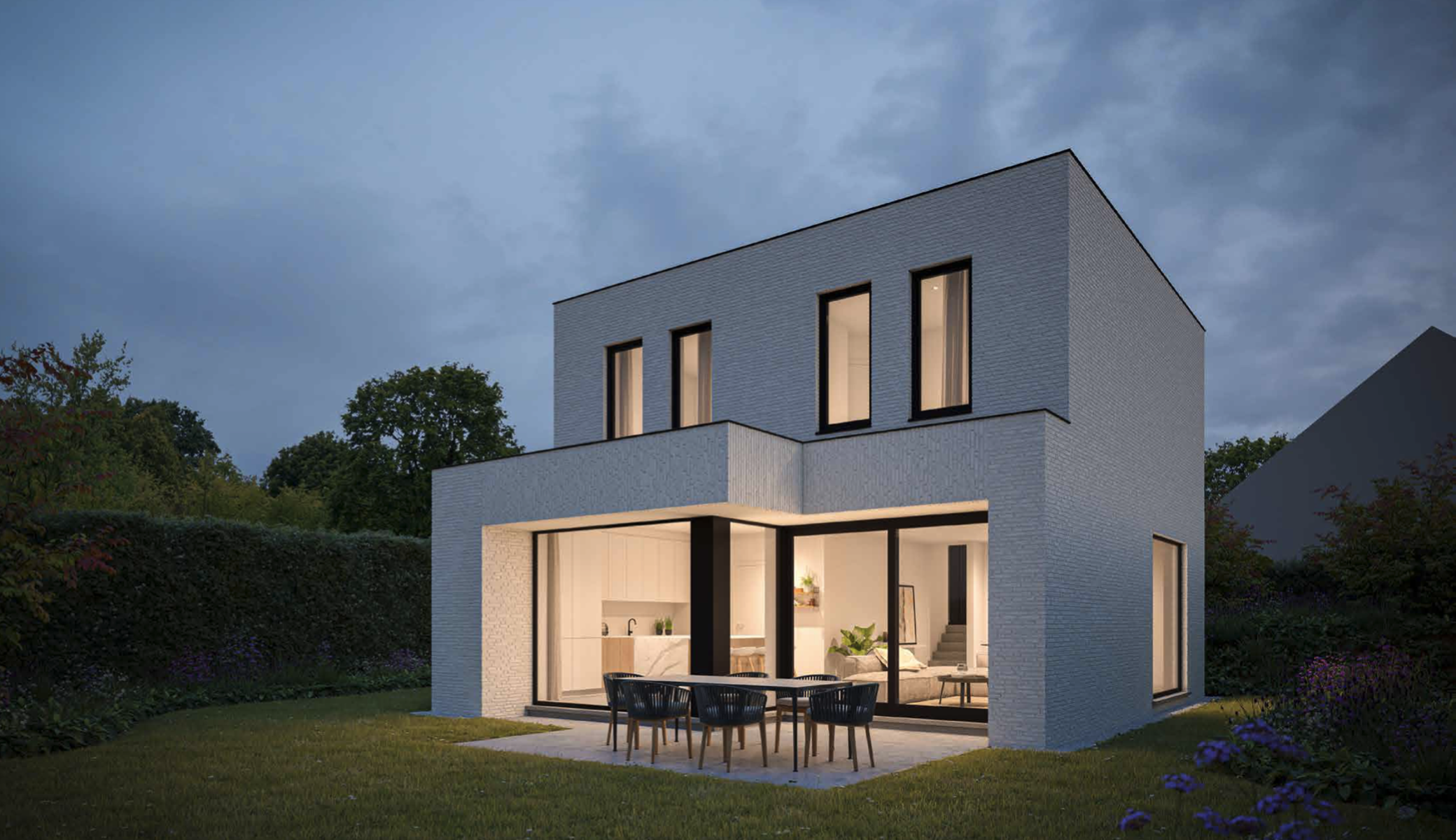 Nieuwbouwwoning te Galmaarden op 5are63 met 3 slpks! - foto 2