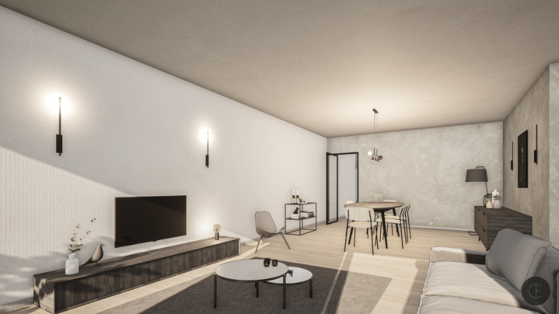 KORTEMARK: Appartement 2.04 met 2 slaapkamers en zitterras gelegen op de tweede verdieping van Nieuwbouwresidentie Mila en Nora - foto 3
