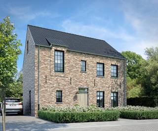 Welkom in de rustige en kindvriendelijke Lotusstraat in Oudsbergen, waar deze stijlvolle landelijke nieuwbouwwoning voorgesteld wordt op lot 9...
