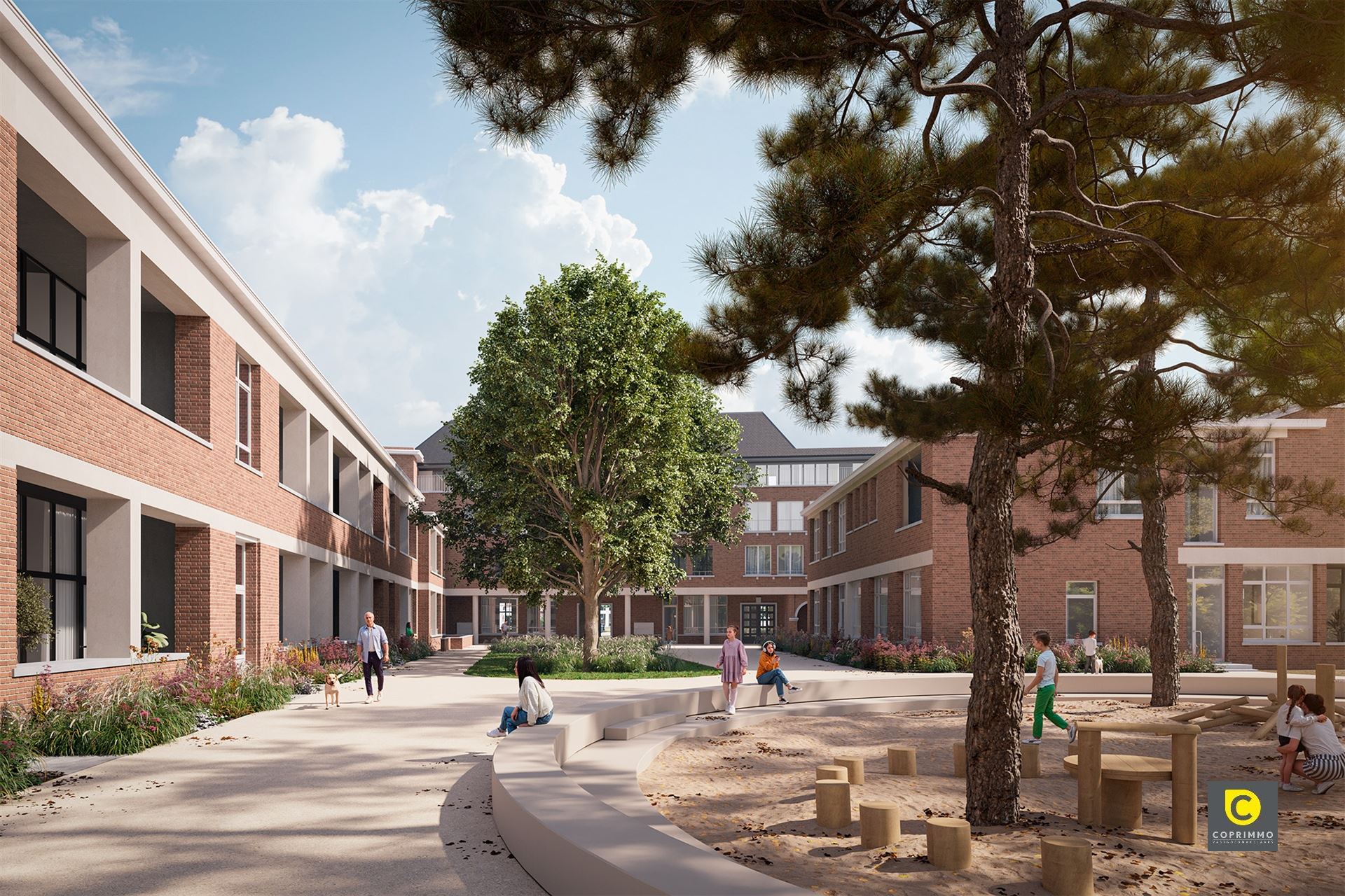 Nieuwbouw 1 slpk met ruim terras! - foto 5